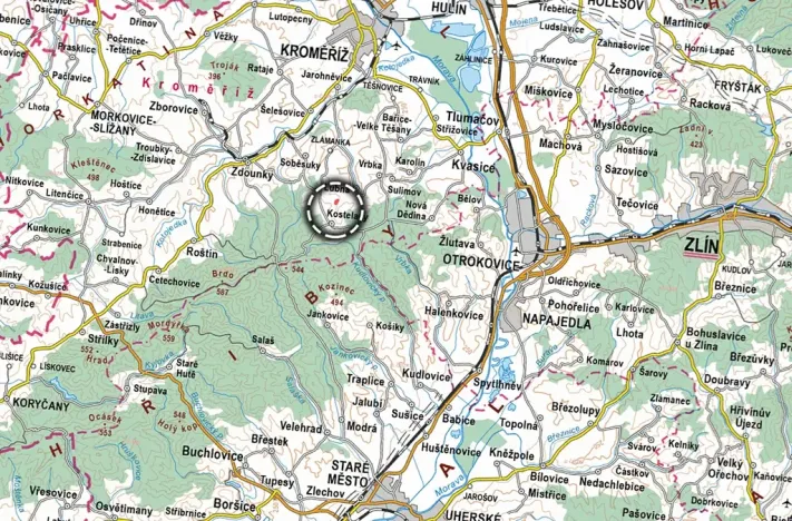Prodej pole, Kostelany, 6261 m2