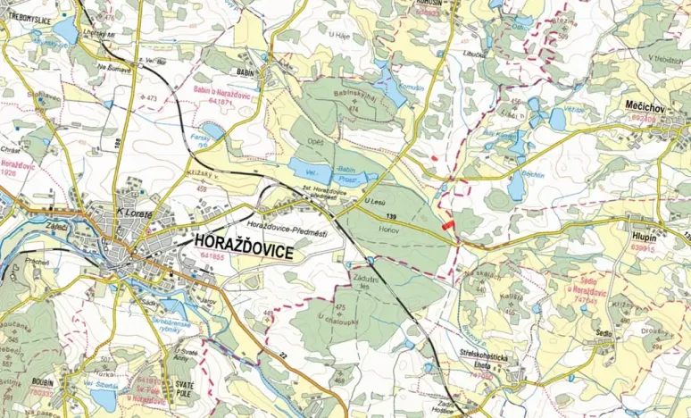 Prodej louky, Horažďovice, 7418 m2