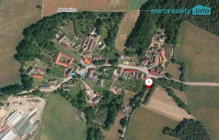 Prodej pozemku pro bydlení, Bílsko - Netonice, 1125 m2