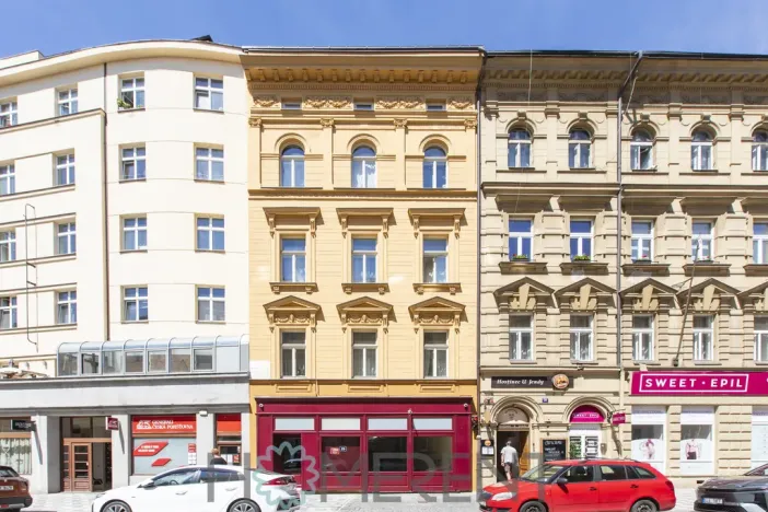 Pronájem bytu 2+kk, Praha - Nové Město, Vyšehradská, 44 m2