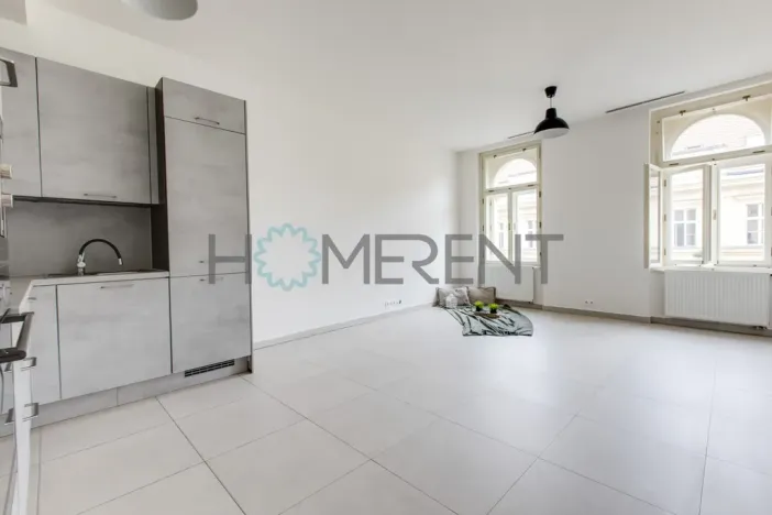 Pronájem bytu 2+kk, Praha - Nové Město, Vyšehradská, 44 m2