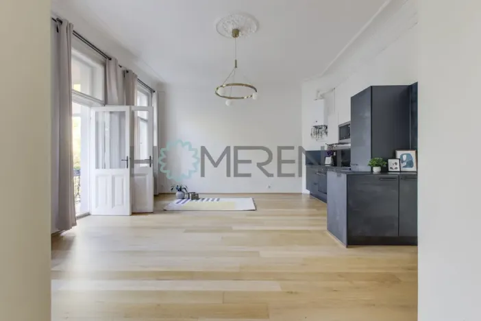 Pronájem bytu 2+kk, Praha - Karlín, Kaizlovy sady, 46 m2