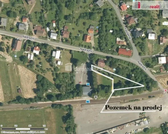 Prodej pozemku pro bydlení, Mořkov, Nádražní, 1041 m2
