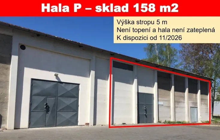 Pronájem skladu, Praha - Horní Počernice, 158 m2
