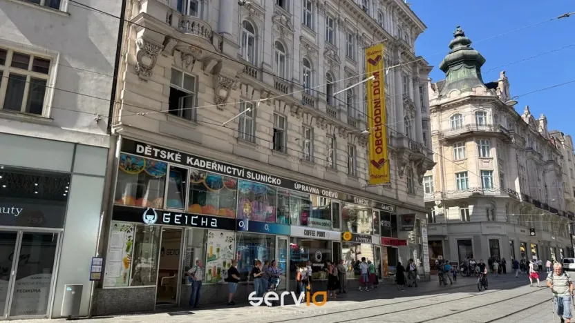 Pronájem obchodního prostoru, Brno, Masarykova, 30 m2