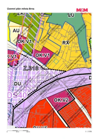 Prodej pozemku pro bydlení, Brno, 378 m2