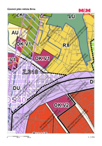 Prodej pozemku pro bydlení, Brno, 434 m2
