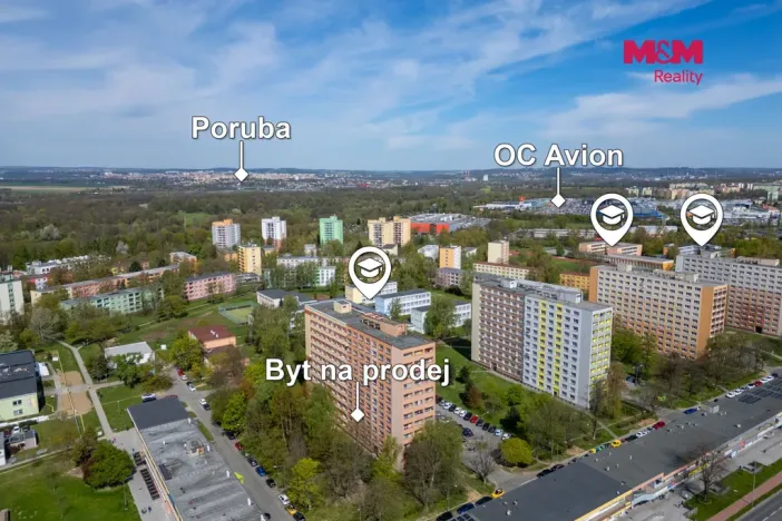 Prodej bytu 2+1, Ostrava, Výškovická, 57 m2