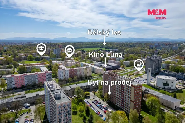 Prodej bytu 2+1, Ostrava, Výškovická, 57 m2