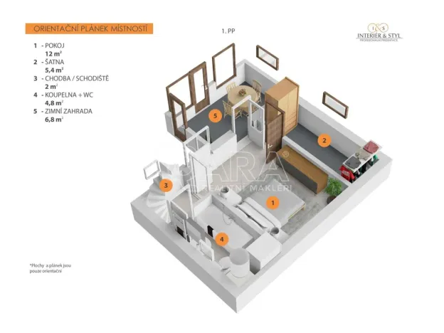 Prodej rodinného domu, Zadní Třebaň, Na Vrážku, 69 m2
