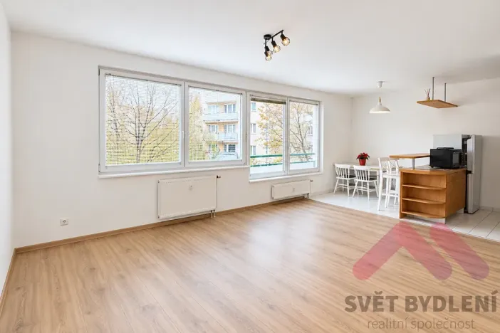 Pronájem bytu 1+kk, Praha - Vysočany, bratří Dohalských, 42 m2