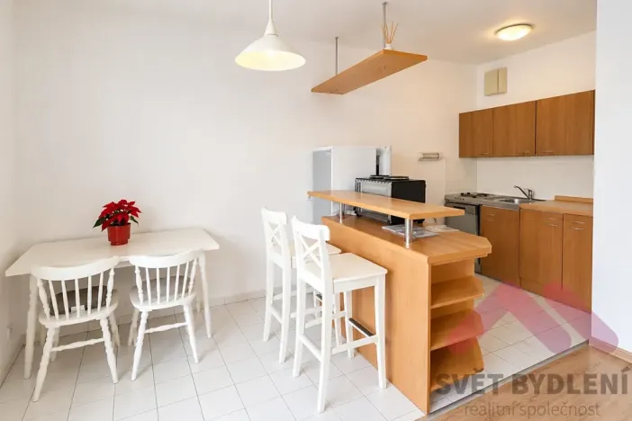 Pronájem bytu 1+kk, Praha - Vysočany, bratří Dohalských, 42 m2
