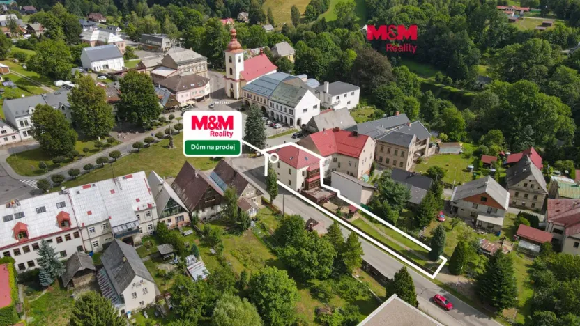 Prodej ubytování, Rokytnice v Orlických horách, náměstí T. G. Masaryka, 431 m2