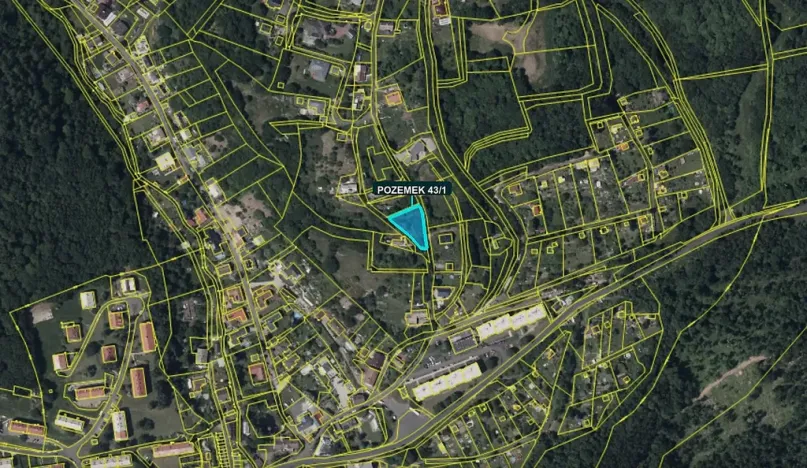Prodej pozemku pro bydlení, Lom, Tyršova stezka, 888 m2