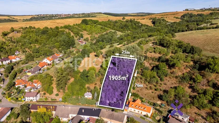 Prodej pozemku pro bydlení, Bohuslavice u Zlína, 1905 m2