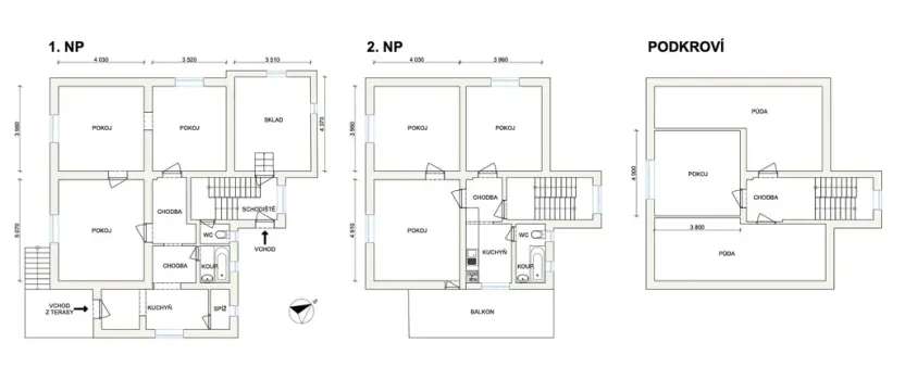 Prodej rodinného domu, Vřesina, Lomená, 260 m2