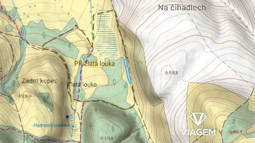 Prodej podílu pole, Ždírec nad Doubravou, 547 m2