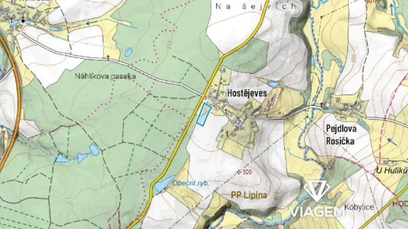 Prodej podílu pole, Jarošov nad Nežárkou, 1764 m2
