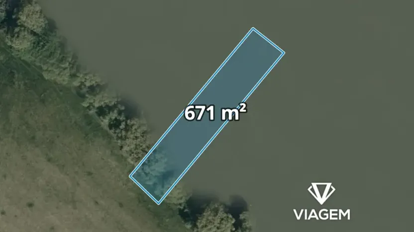 Prodej rybníku, Louka, 671 m2