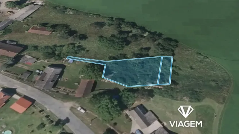 Prodej podílu zahrady, Křelovice, 262 m2