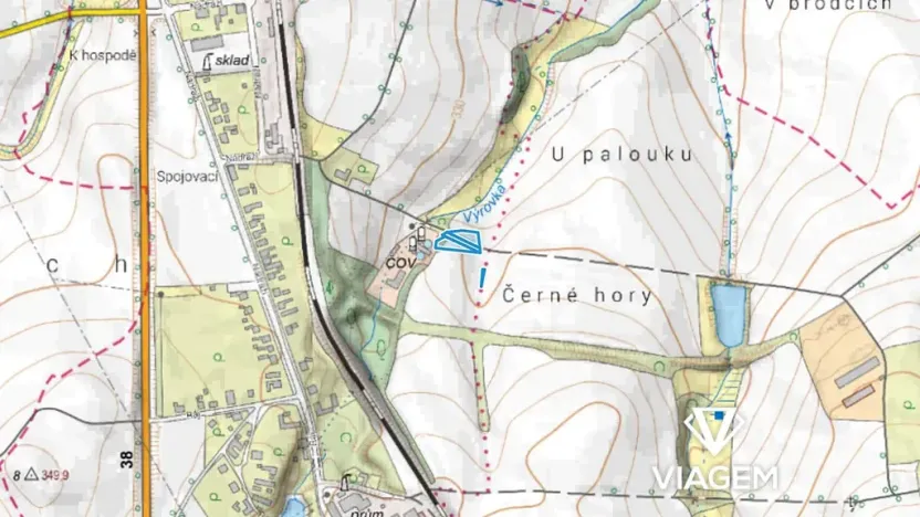 Prodej podílu pole, Golčův Jeníkov, 565 m2