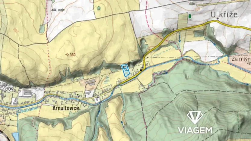 Prodej podílu zahrady, Jindřichov, 2136 m2