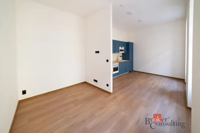Pronájem bytu 1+kk, Brno - Zábrdovice, Bratislavská, 37 m2