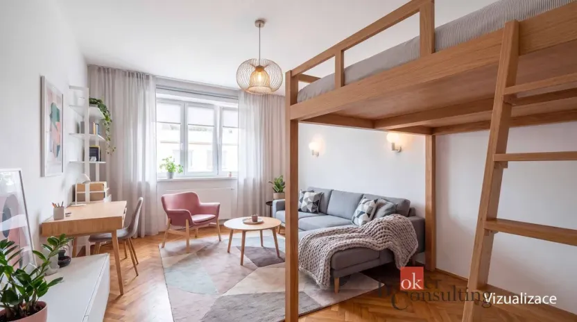 Prodej bytu 1+1, Brno - Zábrdovice, Příční, 42 m2