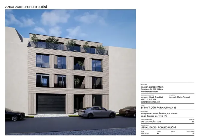 Prodej rodinného domu, Brno, Porhajmova, 300 m2
