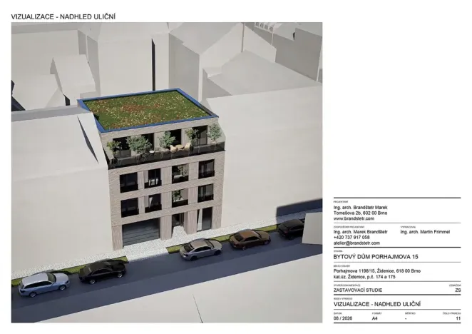 Prodej rodinného domu, Brno, Porhajmova, 300 m2
