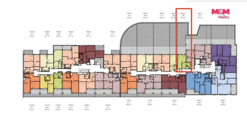 Prodej bytu 1+kk, Praha, Svitákova, 30 m2
