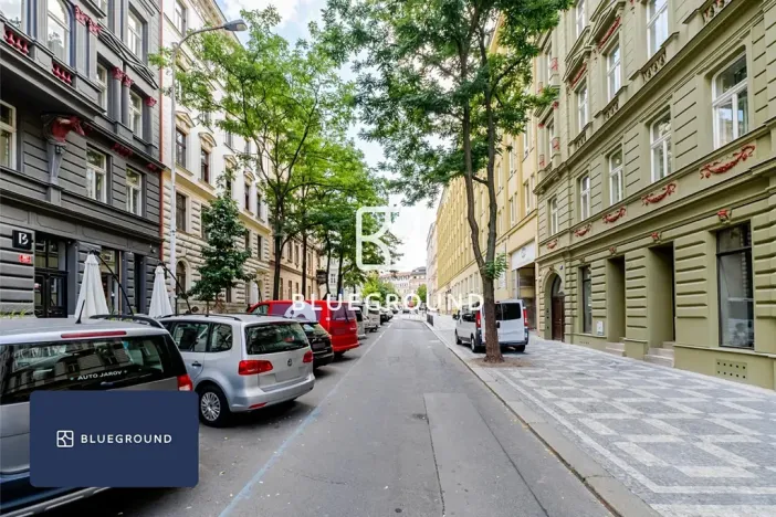 Pronájem bytu 1+kk, Praha - Vinohrady, Sázavská, 29 m2