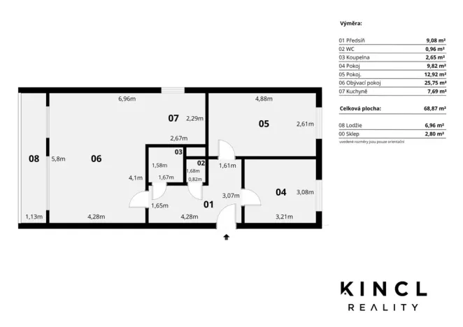 Prodej bytu 3+kk, Nymburk, Okružní, 68 m2