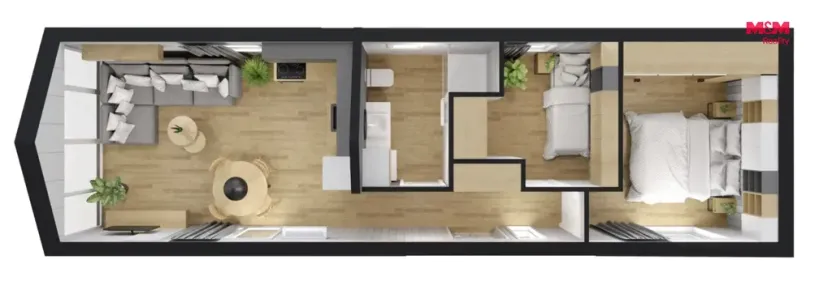 Prodej rodinného domu, Rychnov nad Kněžnou, Na Sádkách, 55 m2