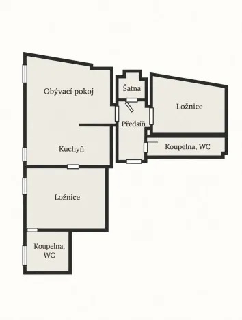 Prodej bytu 3+kk, Karlovy Vary, Sadová, 95 m2