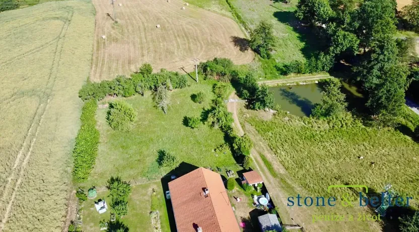 Prodej zahrady, Bystřice, 1636 m2