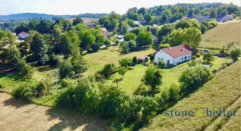 Prodej zahrady, Bystřice, 1636 m2