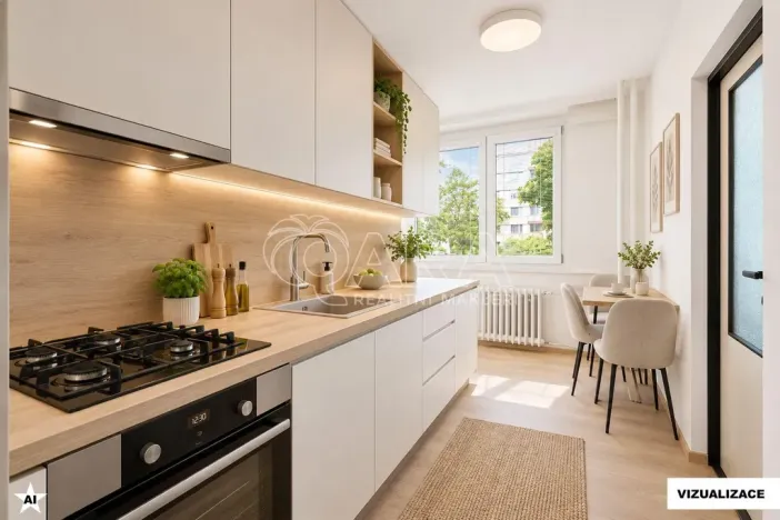 Prodej bytu 2+1, Ústí nad Labem - Severní Terasa, Werichova, 52 m2