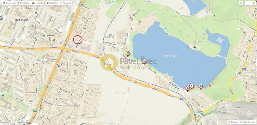 Prodej bytu 2+kk, Plzeň - Bolevec, U Velkého rybníka, 57 m2