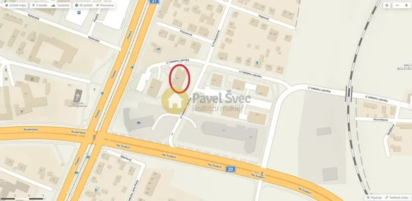Prodej bytu 2+kk, Plzeň - Bolevec, U Velkého rybníka, 57 m2