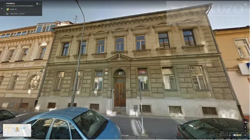Prodej činžovního domu, České Budějovice, Dvořákova, 530 m2
