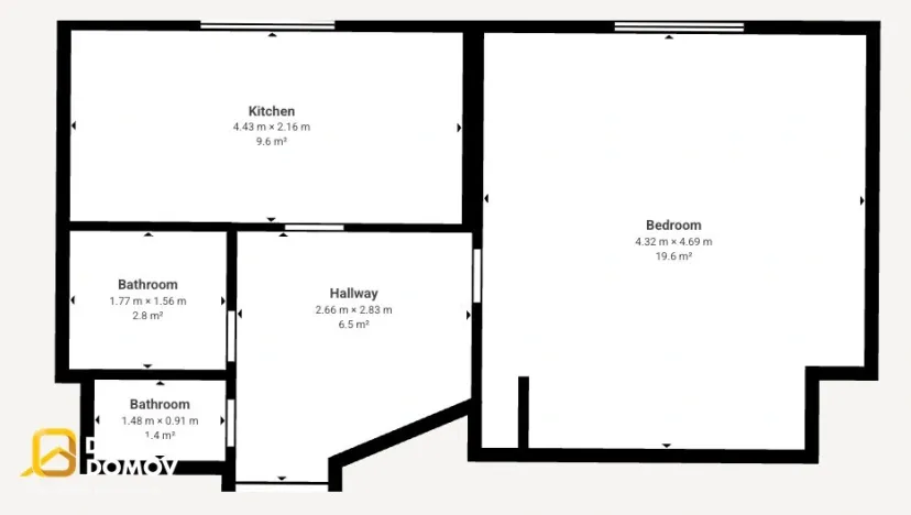 Prodej bytu 1+1, Slavičín, Ševcovská, 40 m2