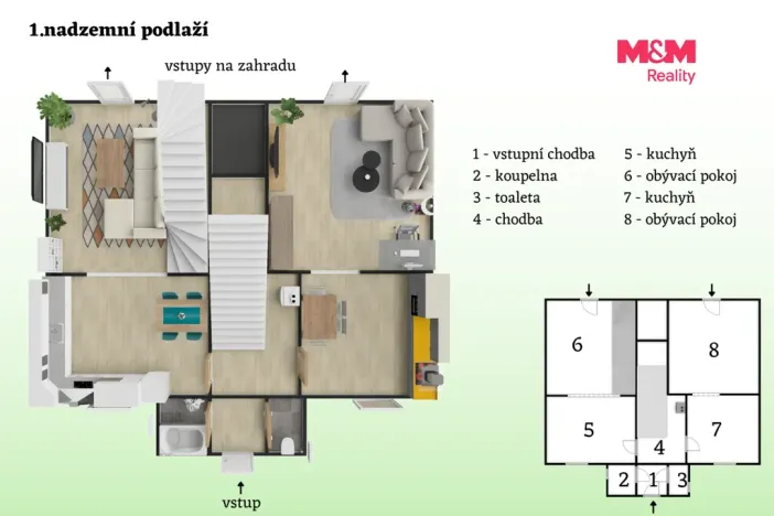Prodej rodinného domu, Kladno, Újezdská, 134 m2