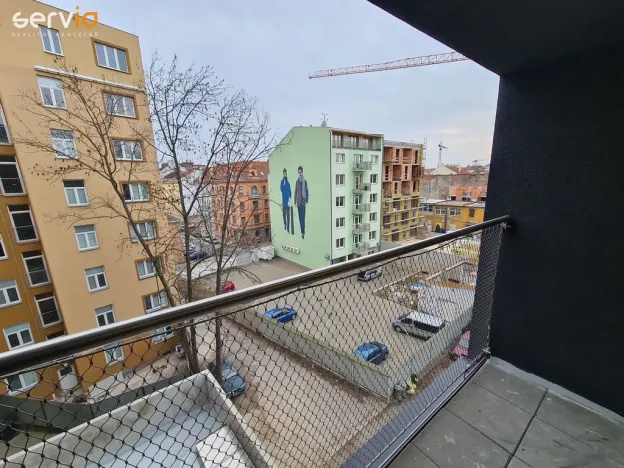 Pronájem bytu 1+1, Brno, Hvězdová, 46 m2