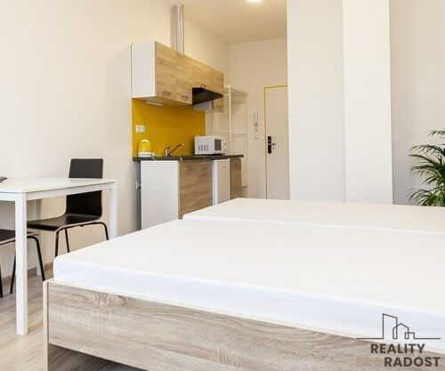 Pronájem bytu 1+kk, Brno, Hybešova, 22 m2