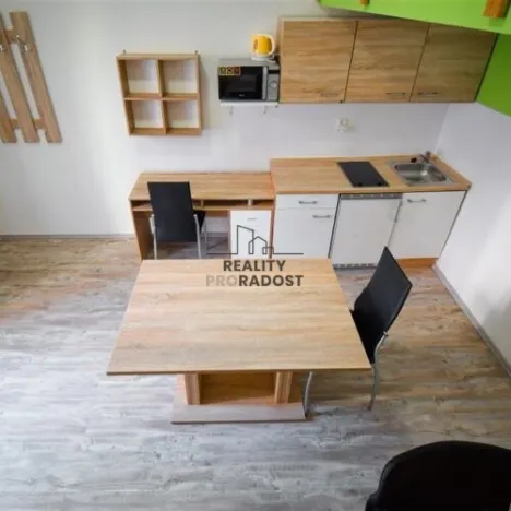 Pronájem bytu 1+kk, Brno, Hybešova, 23 m2