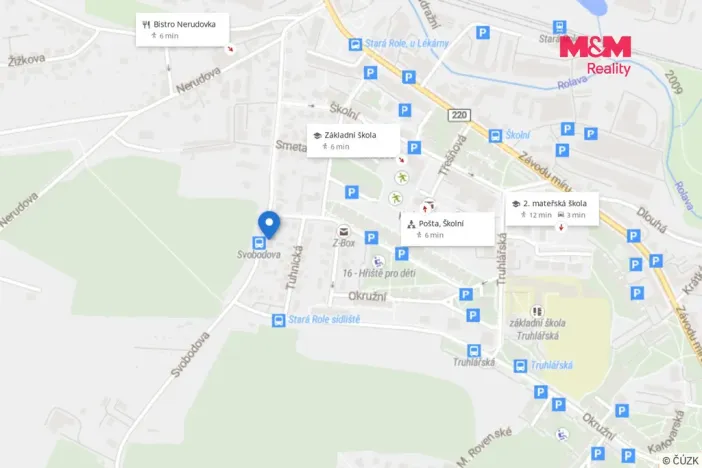 Prodej činžovního domu, Karlovy Vary - Stará Role, Svobodova, 100 m2
