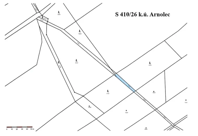 Prodej pozemku, Arnolec, 191 m2