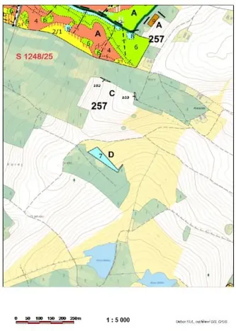Prodej lesa, Horní Radouň, 4226 m2