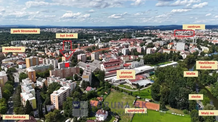 Prodej bytu 3+kk, České Budějovice - České Budějovice 7, Lidická tř., 52 m2